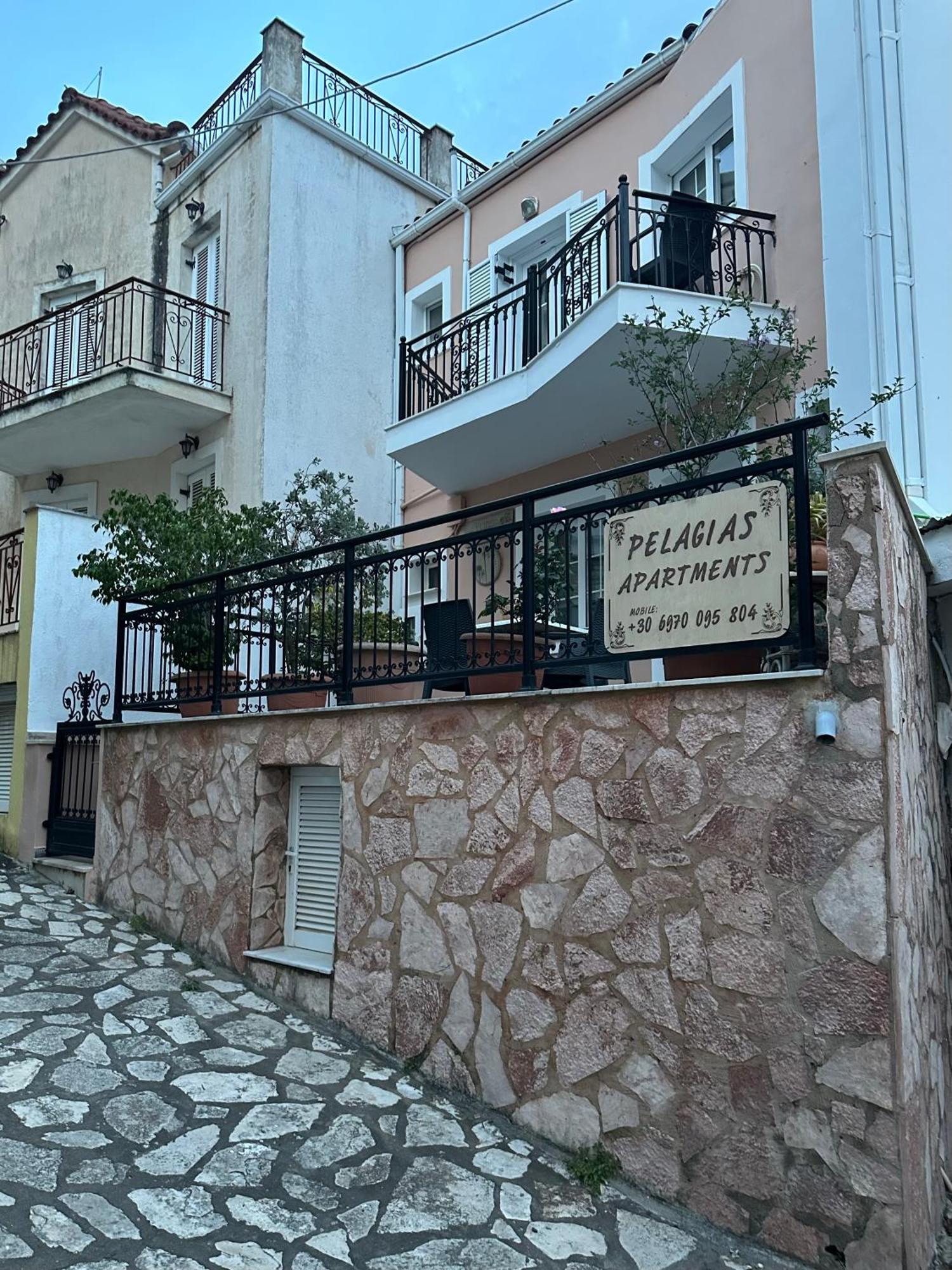 Pelagias Apartments Agia Efimia Dış mekan fotoğraf